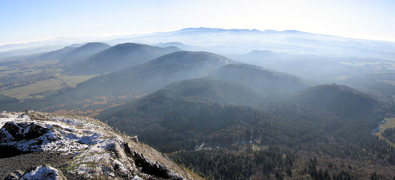 Les volcans d'Auvergne