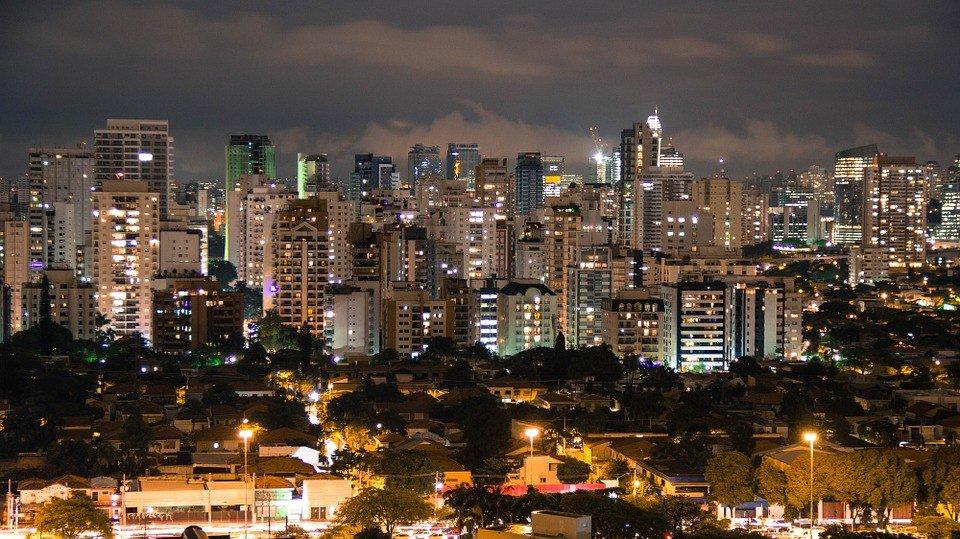 La ville de Sao Paulo au Brésil